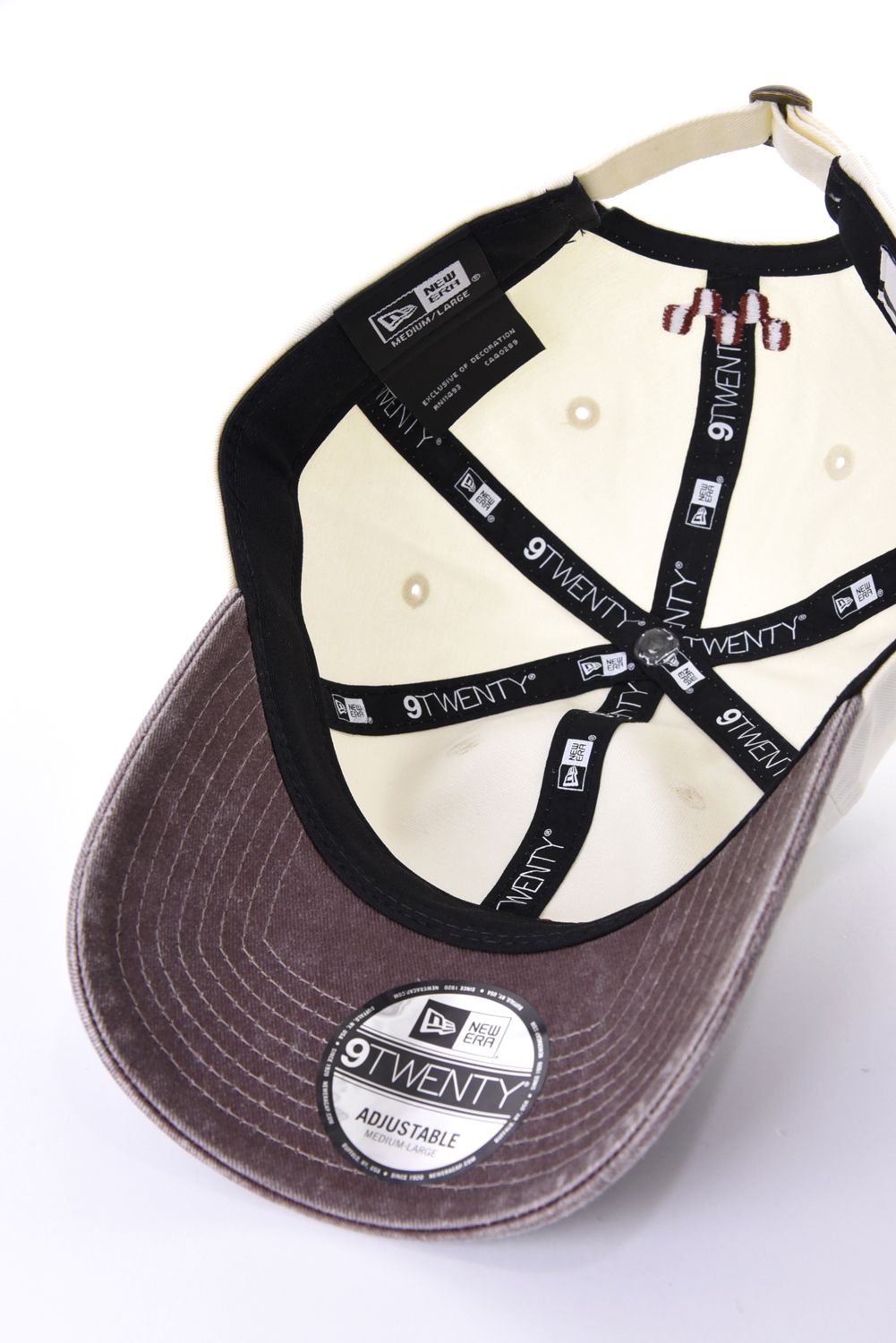 【26AW】 DEVEREUX*NEWERA CREW CAP / ニューエラコラボ ベースボールキャップ (エクリュ)