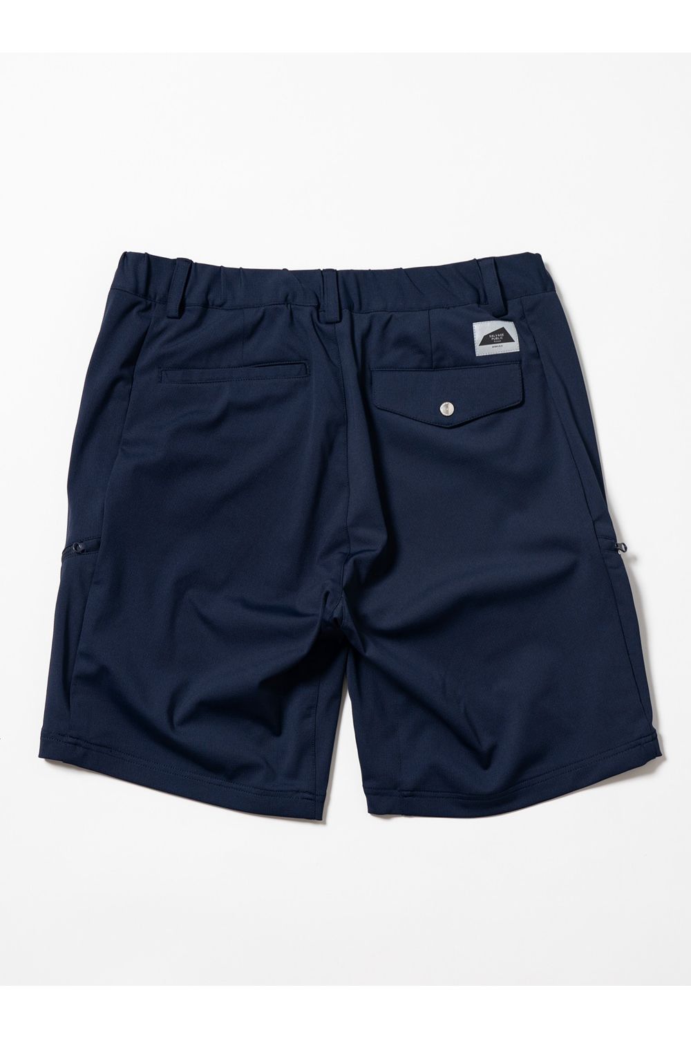 【2026SS】 Alohea Trubeaute Tech Shorts / トリコットメッシュ ZIPポケット ショートパンツ (ネイビー) (4月入荷予定)