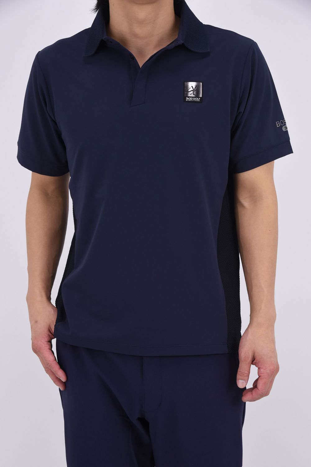 SY32 BY SWEET YEARS ポロシャツ ダークブルー SY32 ゴルフ (SY32 by SWEET YEARS GOLF) | 正規通販《GOSSIP GOLF》