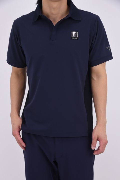 【26SS】 BOSELLI DRY POLO / ドライ ポロシャツ (ネイビー)