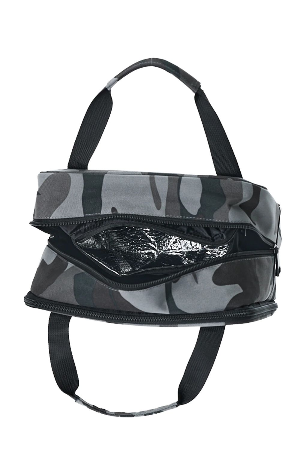 【26SS】 CART-BAG / 迷彩柄 簡易保冷ポケット付きカートバッグ (グレー)