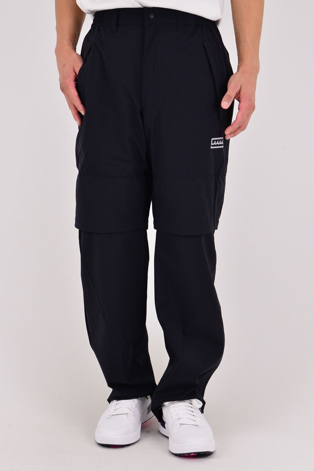【26SS】 2WAY RAIN PANTS / レインパンツ (ブラック)