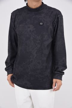 【期間限定ポイント10倍】【25AW】 FLOWER CAMO L/S HIGHNECK / フラワーカモ ロングスリーブ ハイネックTシャツ (ブラック)