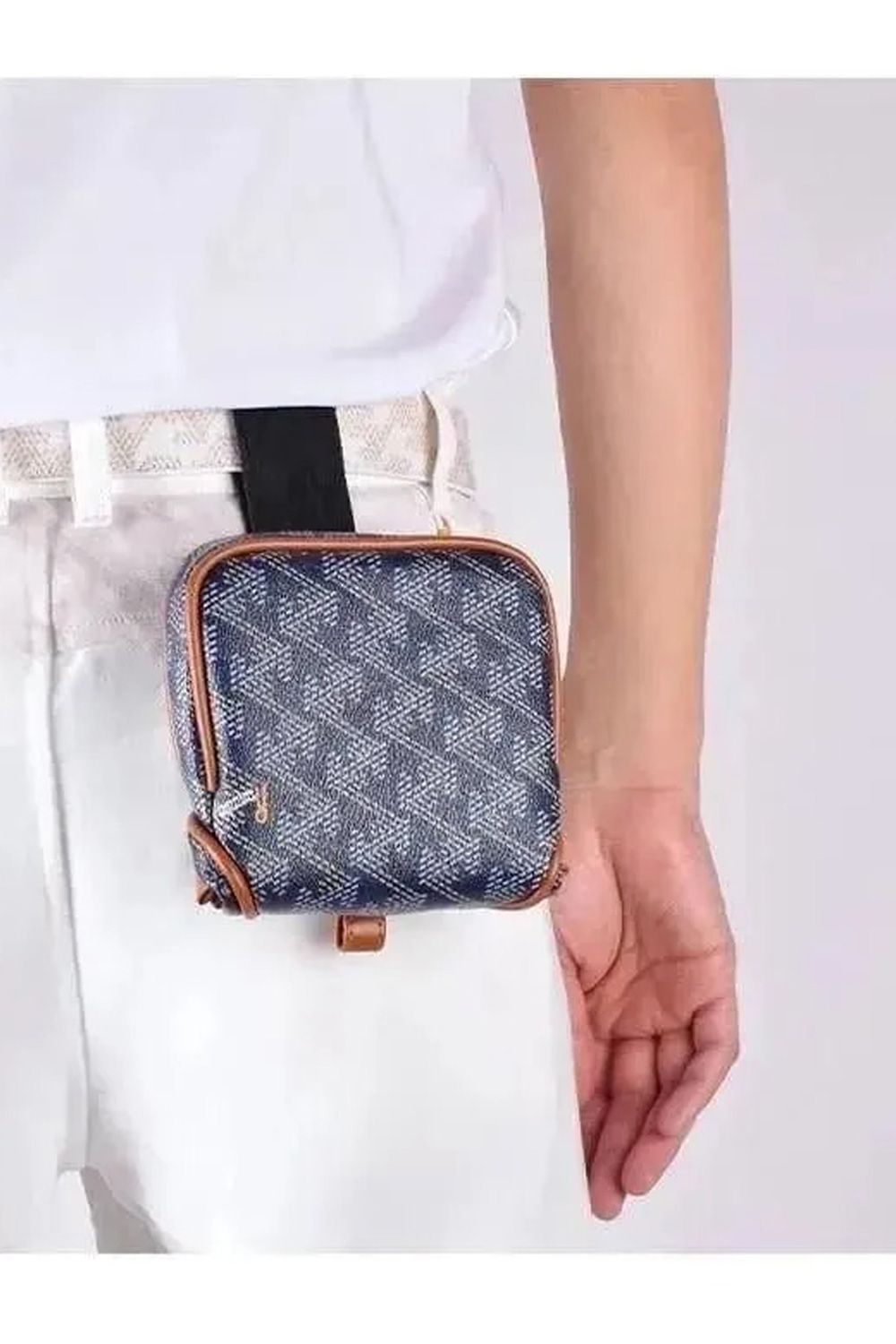 【10周年記念限定品】 Putter Cover (MALLET) / ブランドオリジナルテキスタイル パターカバー マレットタイプ (オーシャンホワイト)