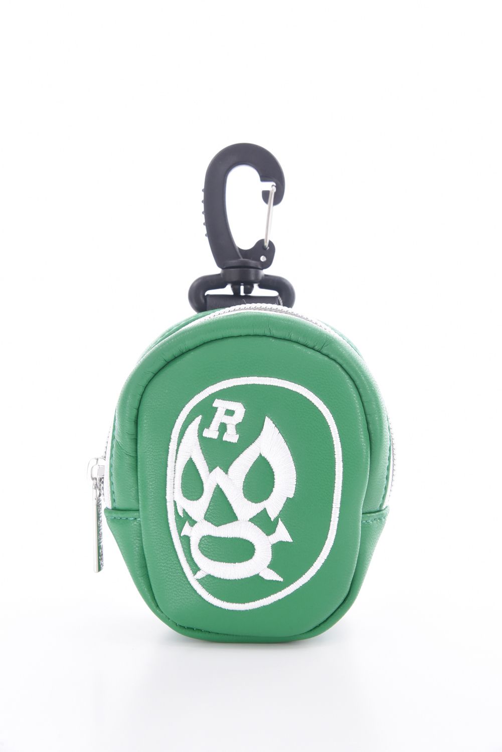 LUCHA BALL POUCH / マスクマン ボールポーチ (グリーン)