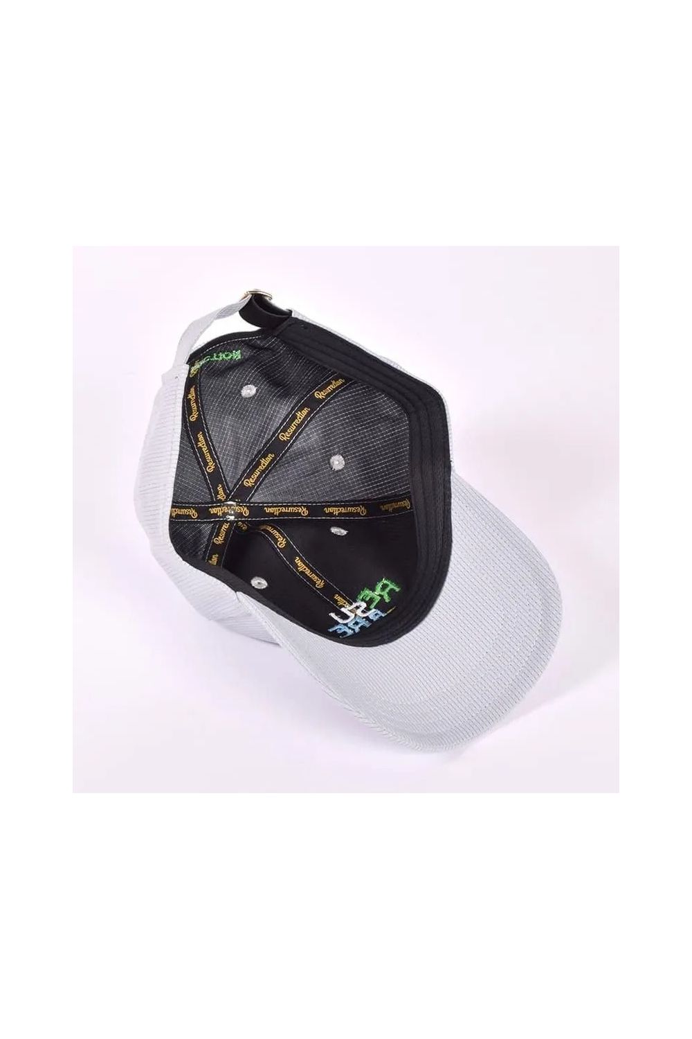 【26SS】 COLORFUL LOGO CAP / カラフルロゴ刺繍 キャップ (グレー)