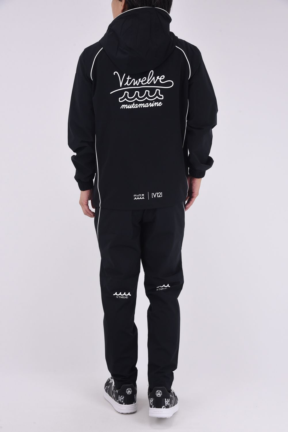 【25AW】 MU12 PANTS / ムータマリン ヴィトゥエルヴ コラボ ロングパンツ (ブラック)