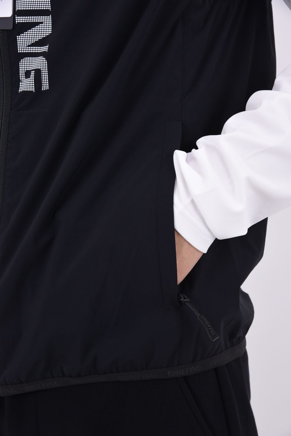 【26AW】 MS WIND VEST / ウインド ベスト (ブラック)