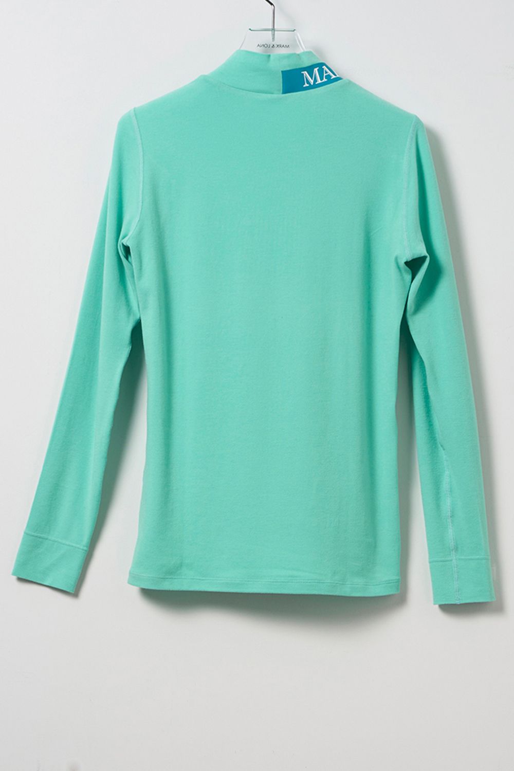 【レディース】 ICON MICRO FLEECE INNER / マイクロフリース素材 ブランドロゴ モックネックインナー (ミント)