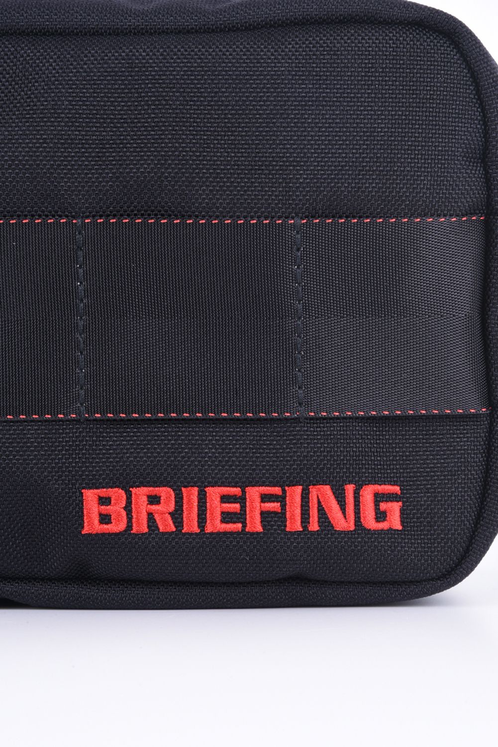 BRIEFING - 【1000Dコーデュラナイロン】 DOUBLE ZIP POUCH-3 GOLF