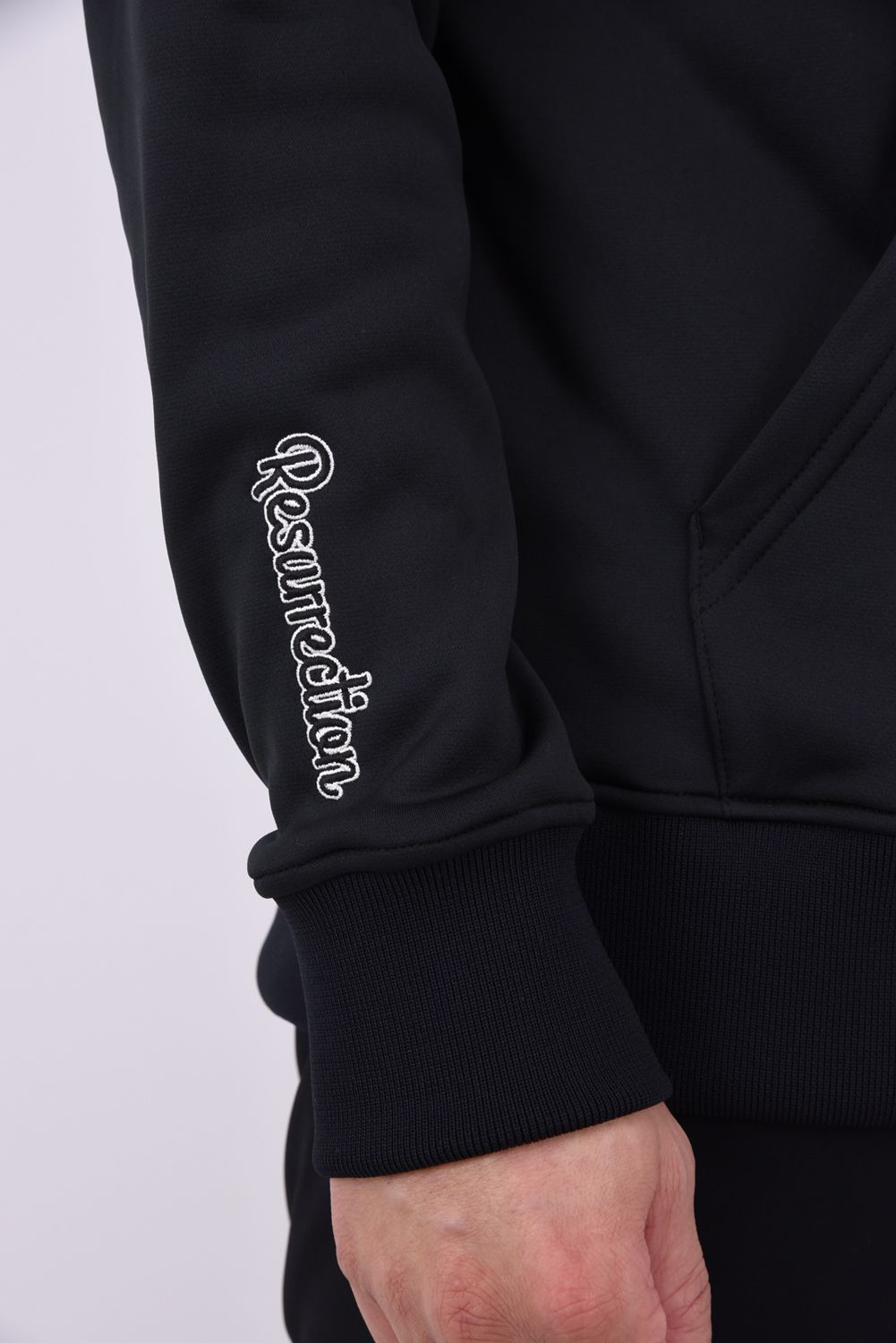 【26AW】 HIGH-NECK ZIP SWEAT / ハイネック ジップスウェット (ブラック)*