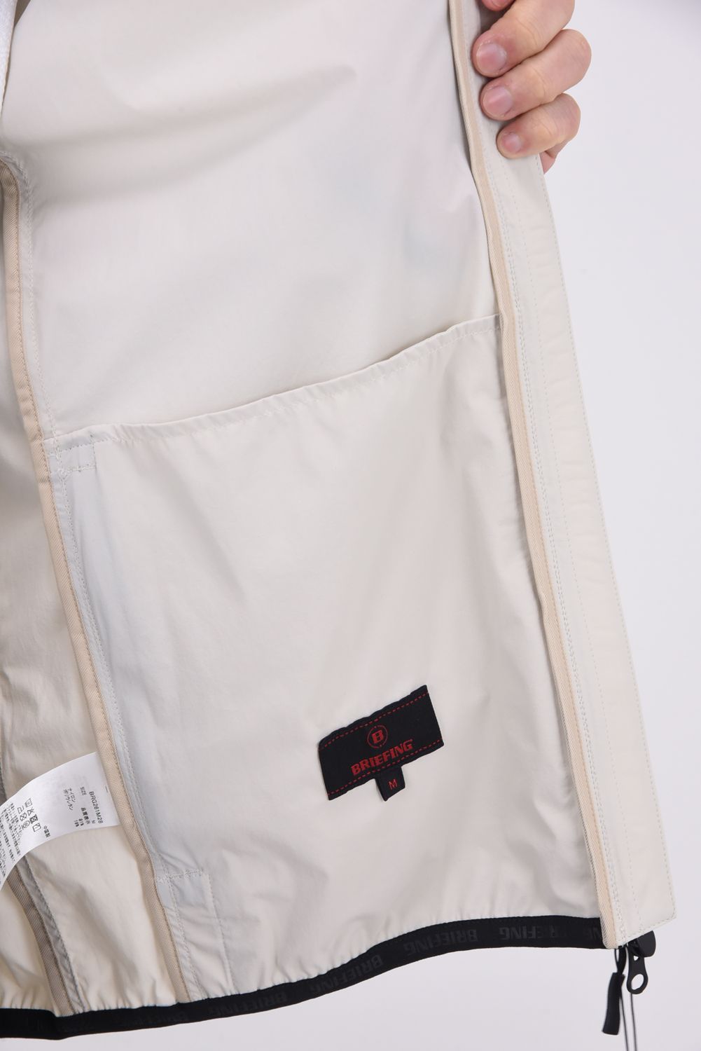 【26SS】 MEN'S POCKETABLE WIND PARKA / 4WAYストレッチタフタ ポケッタブル ライトパーカー (ベージュ)