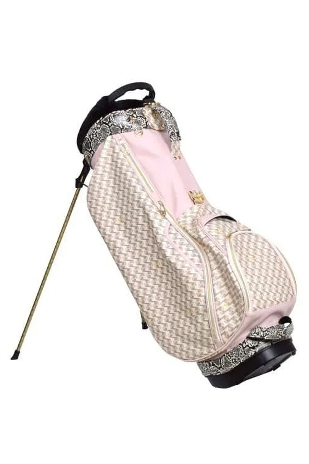 【銀行振込・代金引換不可】【返品・交換不可】【金田久美子プロモデル】 PAVO Pro (パーヴォー プロ) / スタンドキャディバッグ (パイソン)*