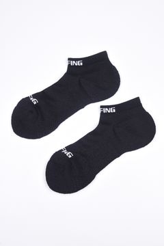 【26SS】 WASHI MIDDLE SOCKS / コーデュラコットン ミドルソックス (ブラック)