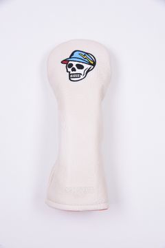 【26SS】 Icon skull Hybrid Head cover / アイコン スカル ハイブリッド ヘッドカバー (ベージュ)