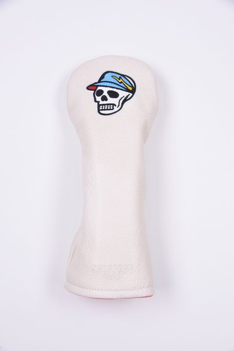【26SS】 Icon skull Hybrid Head cover / アイコン スカル ハイブリッド ヘッドカバー (ベージュ)