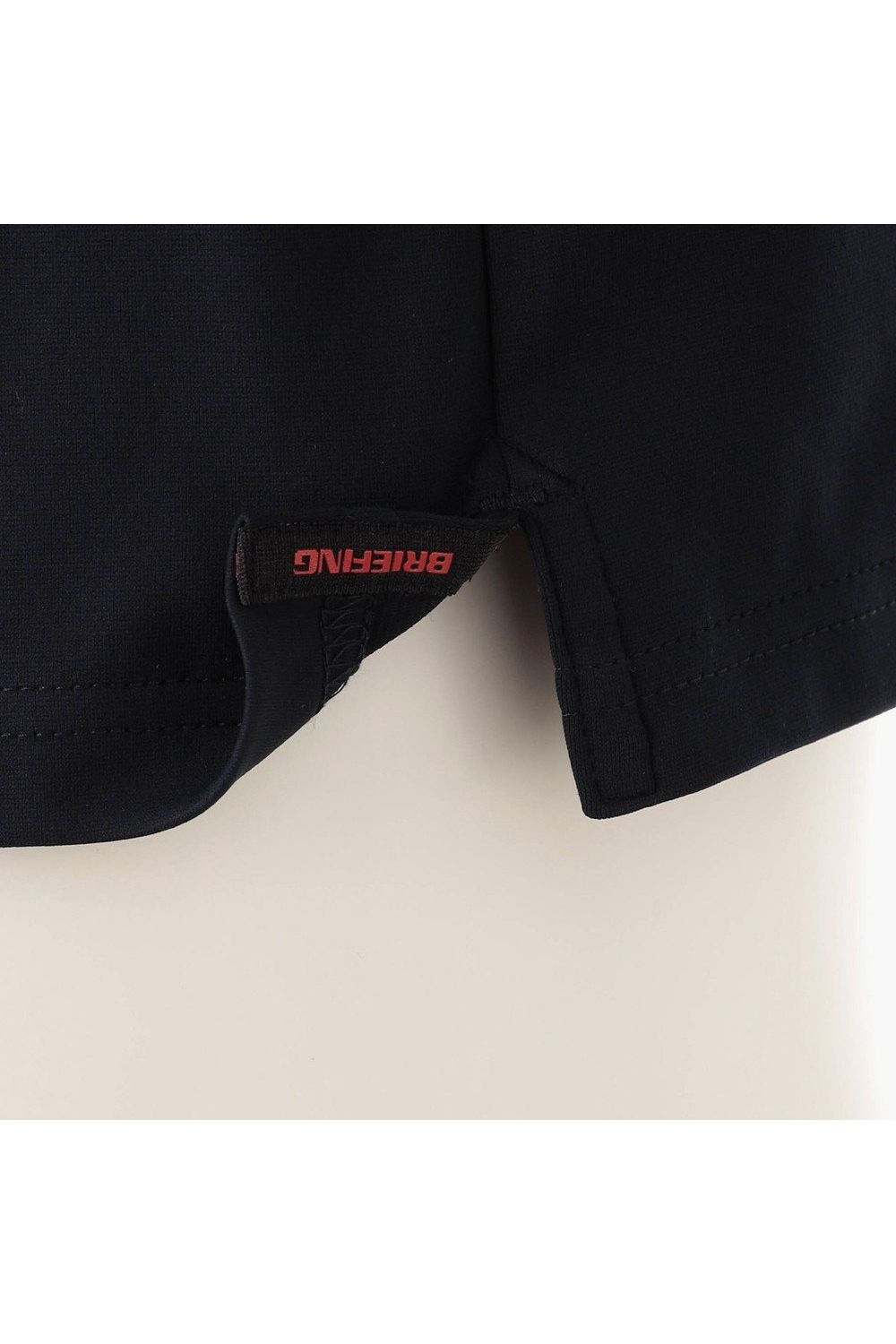 【26AW】 MEN’S TOUR LS HIGHNECK / ベーシック ブランドロゴ 長袖モックネックTシャツ (ネイビー)