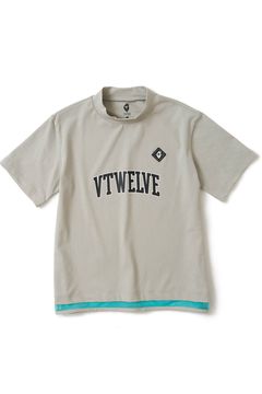 【26SS】 【レディース】 SNEAK MOCK / スニーク モックネックTシャツ (ベージュ)