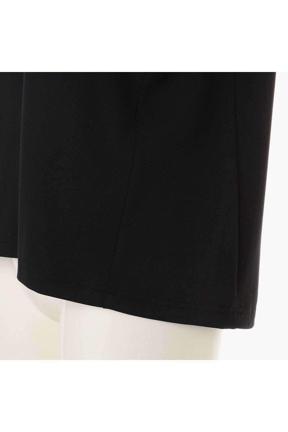 【26SS】【レディース】 WS STITCHED 3D LOGO HIGHNECK RF / 3Dブランドロゴ リラックスフィット ワントーン ハイネックシャツ (ブラック)