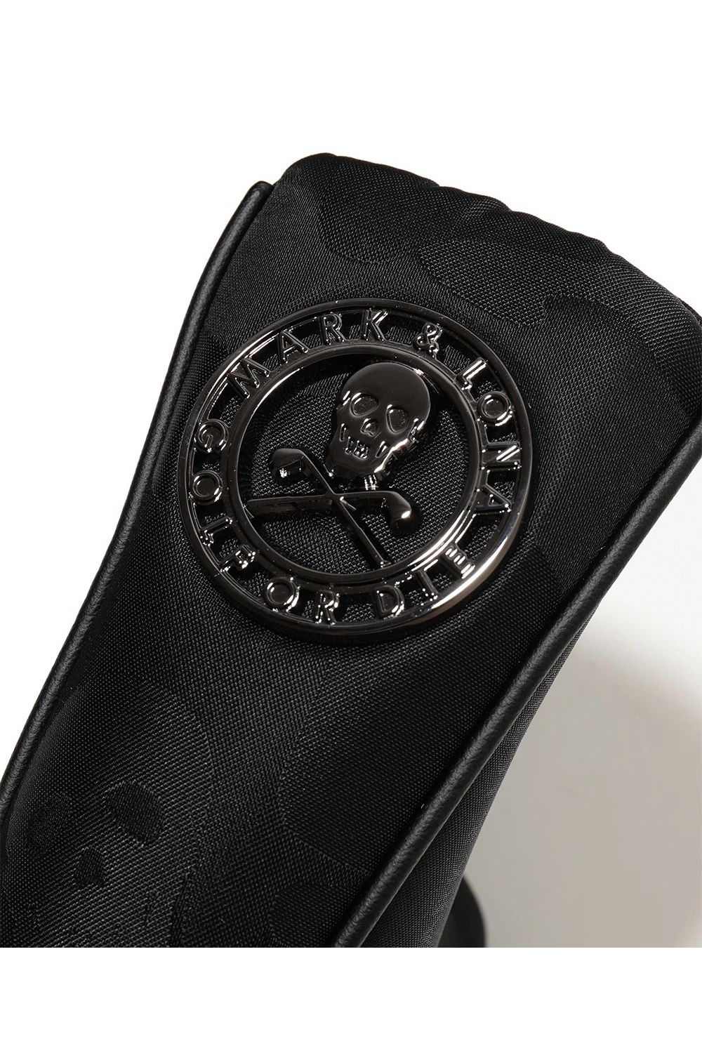 【26AW】 PREMIUM GAUGE PUTTER COVER / コーデュラナイロン スカルカモジャカード ピンタイプ パターカバー (ブラック)
