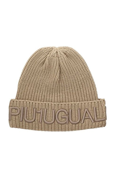 【2025AW】 113 GOLF KNIT CAP / ブランドロゴ刺繍 ニットキャップ (ベージュ)