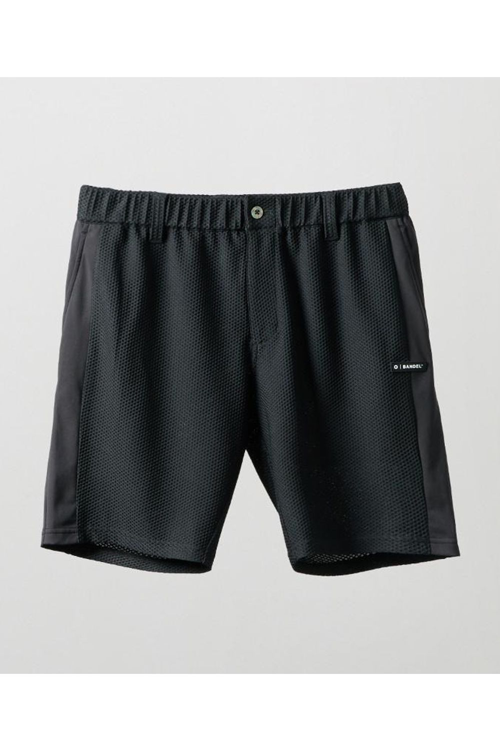 【26SS】 DRY WAFFLE SWITCH HALF PANTS / ドライワッフル サイド切り替え ショートパンツ (ブラック)