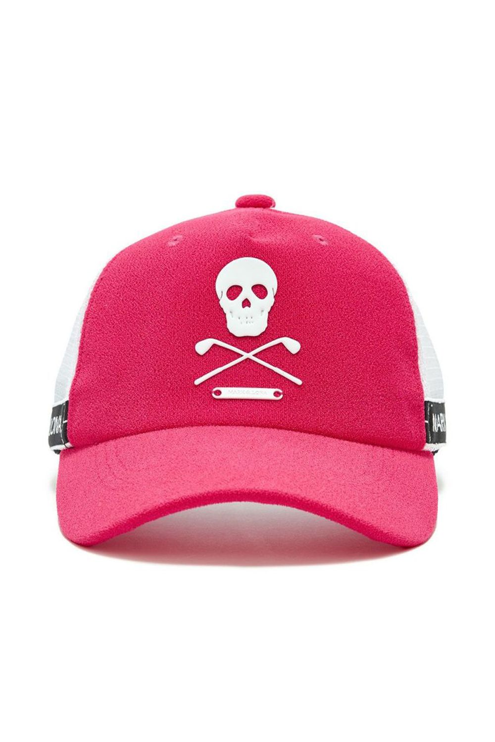 MARK&LONA - IRON SKULL TRUCKER CAP / ミニパイル生地 アイアンスカル 