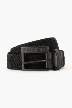 【26SS】 MS SQUARE BUCKLE MESH BELT / スクエアバックル メッシュベルト (ブラック)