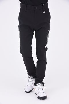 MARK&LONA - PRIMUS PANTS / ブランドロゴ メタリックワッペン  