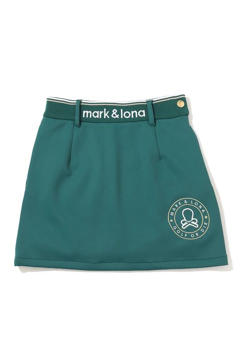 【2025AW】【レディース】 ARVEL HYBRID INSULATED SKIRT / ダンボールニット サークルスカル パデッドスカート (グリーン)