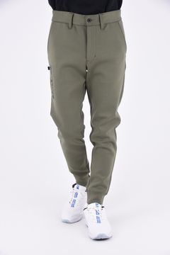 【秋冬仕様】 MENS WARM 3D LOGO JOGGER PANTS / 3Dロゴ ダンボールニット ウォーム ジョガーパンツ (アーミーグリーン)
