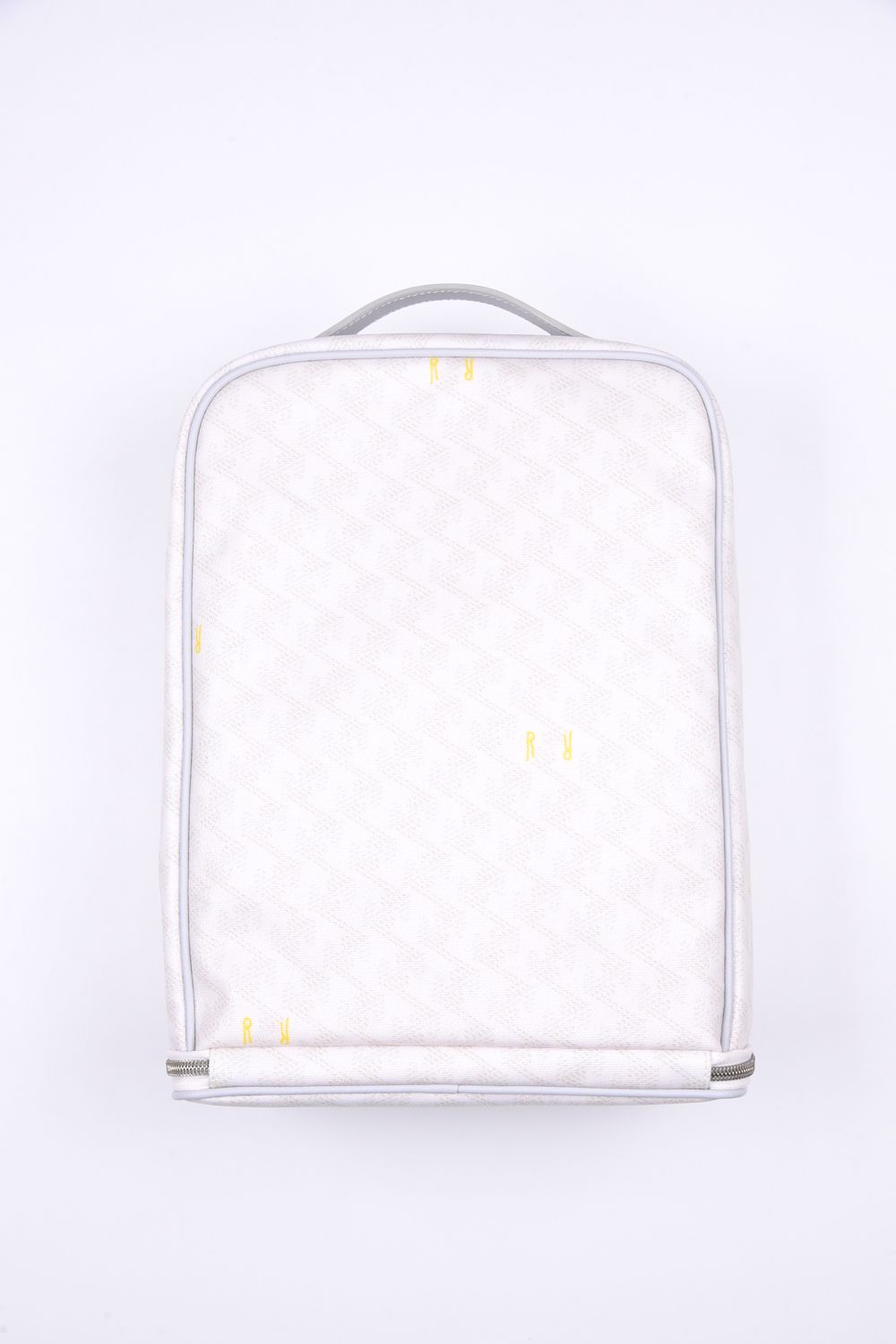 PINGUE (ピングー) / ブランドオリジナルテキスタイル シューズケース (モノホワイト)*