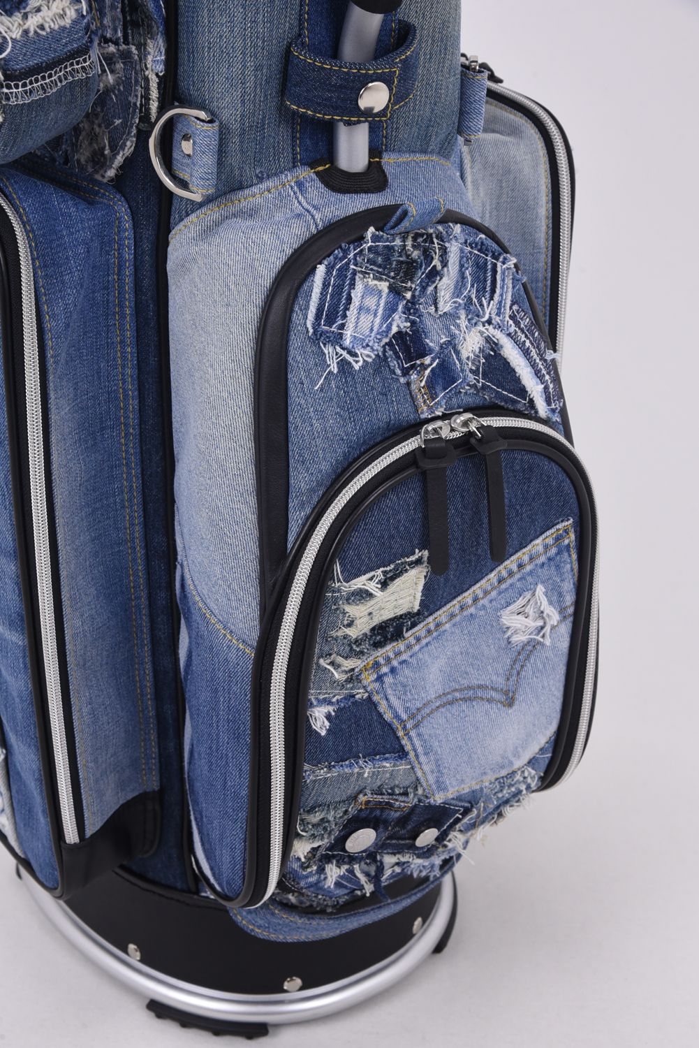 【銀行振込・代金引換不可】【返品・交換不可】 ヴィンテージ501デニム スタンド キャディバッグ