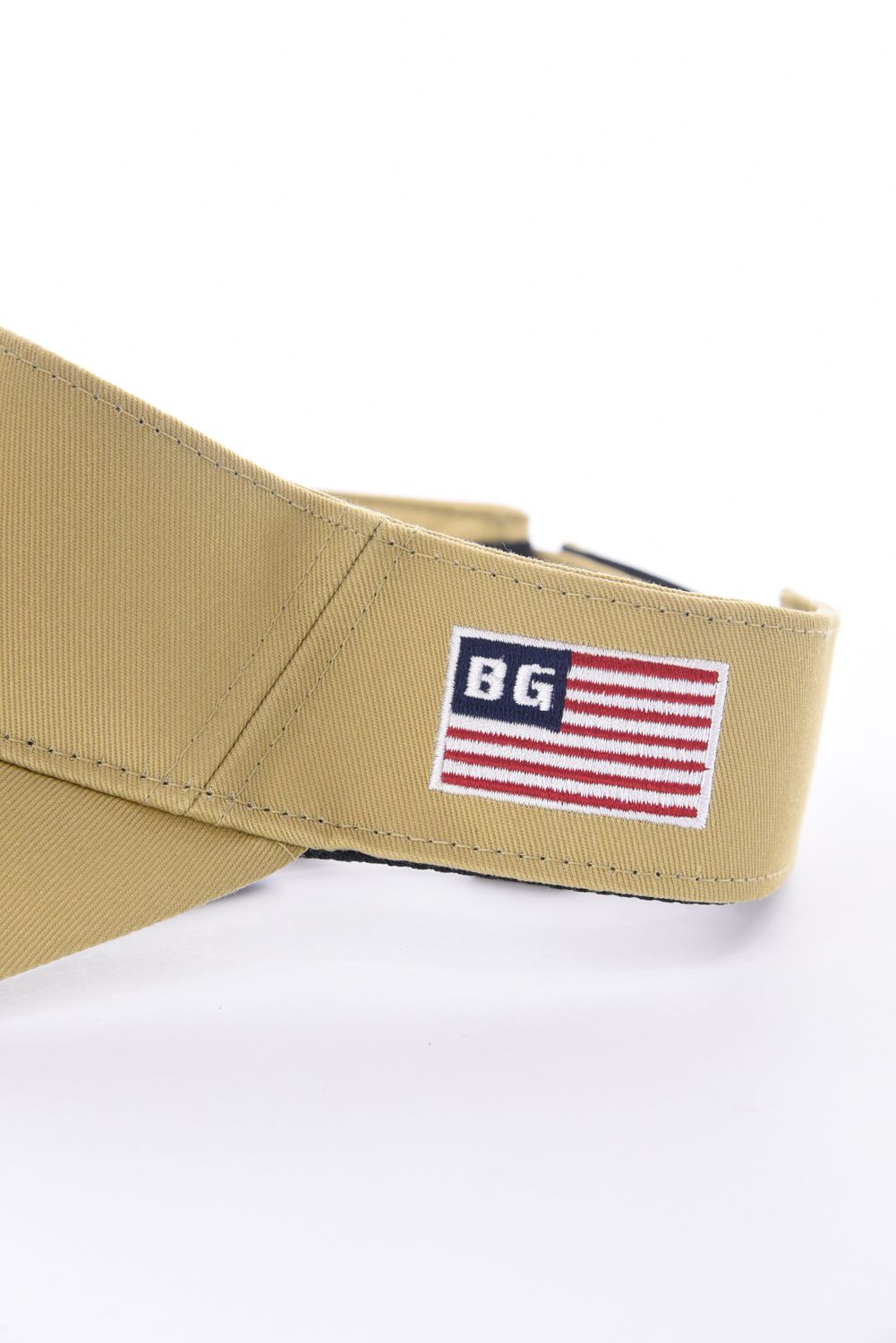 【26SS】 MEN’S BASIC VISOR / ベーシック ブランドロゴ サンバイザー (ベージュ)