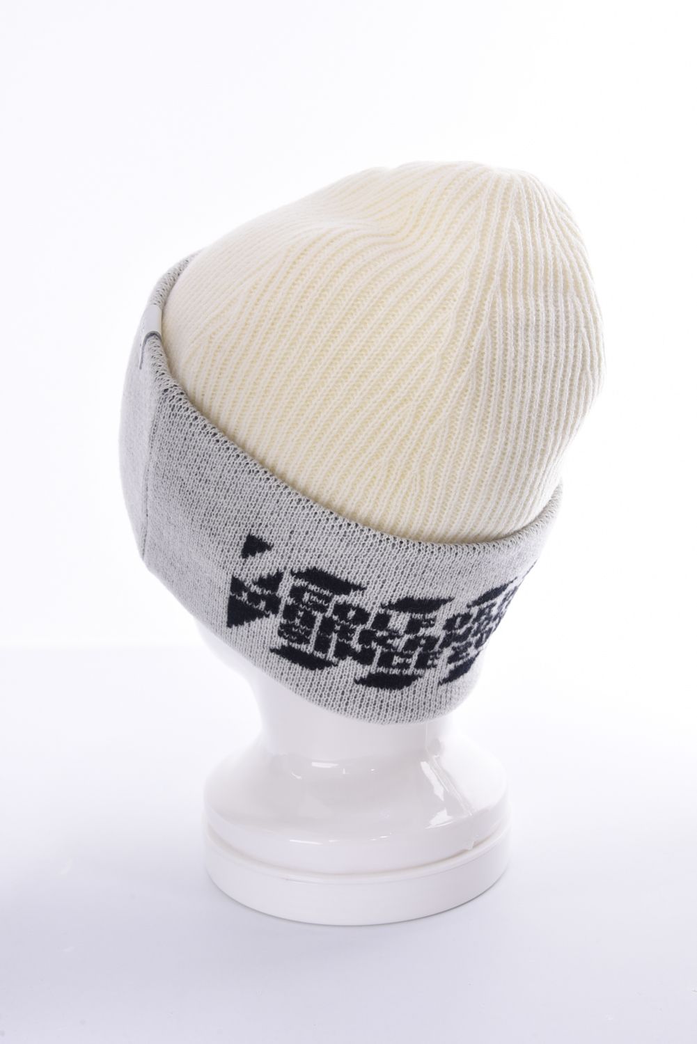 RUSTY BEANIE KNIT CAP / ウールアクリル ニット キャップ (アイボリー)