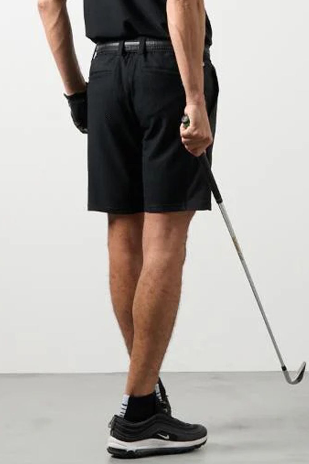 【26SS】 DRY WAFFLE SWITCH HALF PANTS / ドライワッフル サイド切り替え ショートパンツ (ブラック)