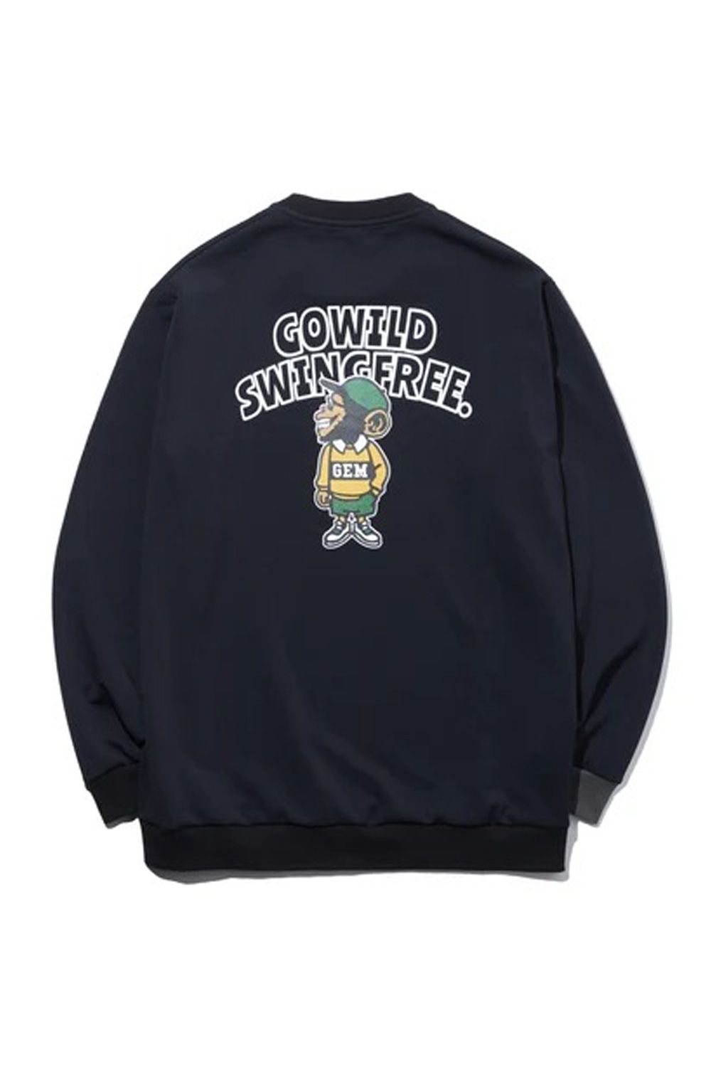 【26AW】 JERSEY SWEATSHIRT / ダンボール素材スウェットシャツ (ブラック)