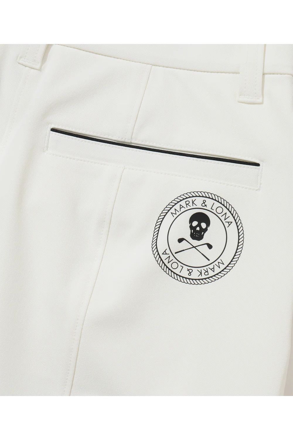 【26SS】【レディース】 LEXA DIAGONAL FUNCTION SKIRT / ポリエステルツイル モノトーン ダイアゴナルライン タイトスカート (インナーパンツ一体型) (ホワイト)