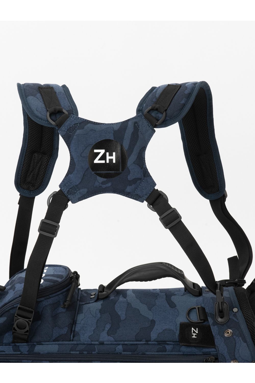 ZERO HALLIBURTON - 【1000Dコーデュラナイロン】Stand Bag ZHG-CB1 / スタンドタイプ キャディバッグ ネイビーカモ  | GOSSIP GOLF