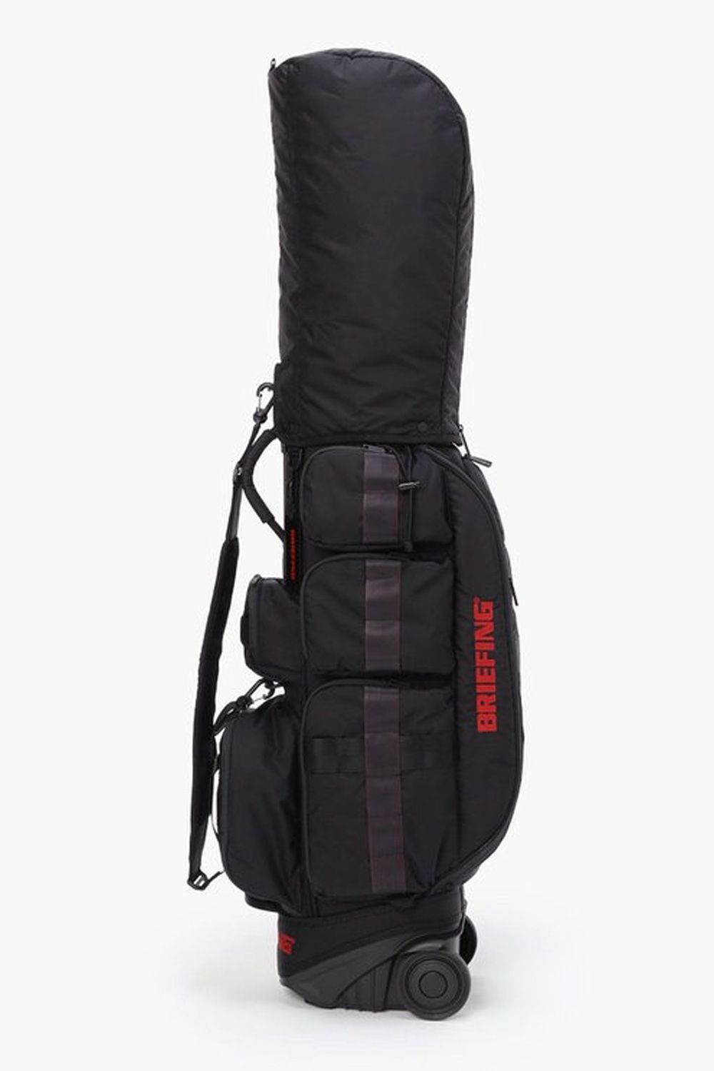 【銀行振込・代金引換不可】【返品・交換不可】【CS SERIES】 CR-6 CASTER / キャスター付き カートタイプ キャディバッグ (ブラック)