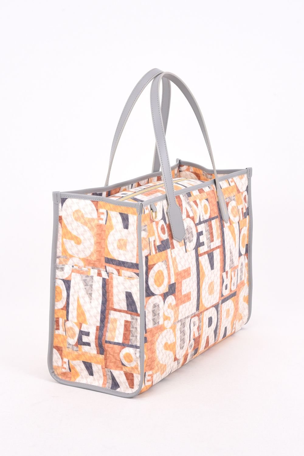 【26SS】  LANIUS SQUARE BIG (ラニウス スクエア ビッグ) / ブランドオリジナルテキスタイル ボストンバッグ （デイタイムジャンクション）*