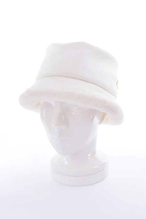 【26AW】 MOUTON LIKE HAT / ムートンライクハット (ホワイト)