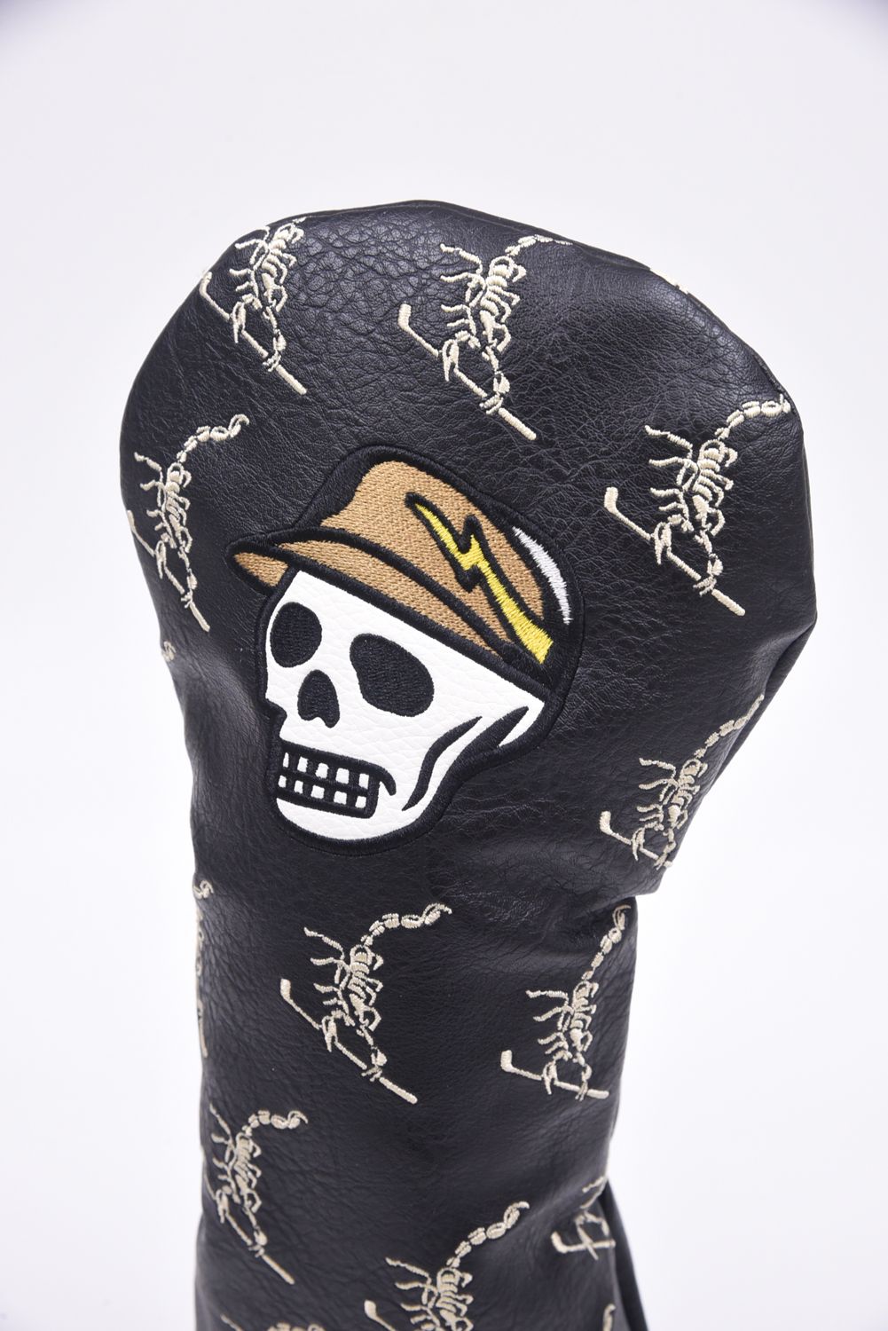 Scorpion DR cover / スコーピオン刺繍 ドライバーカバー (ブラック)