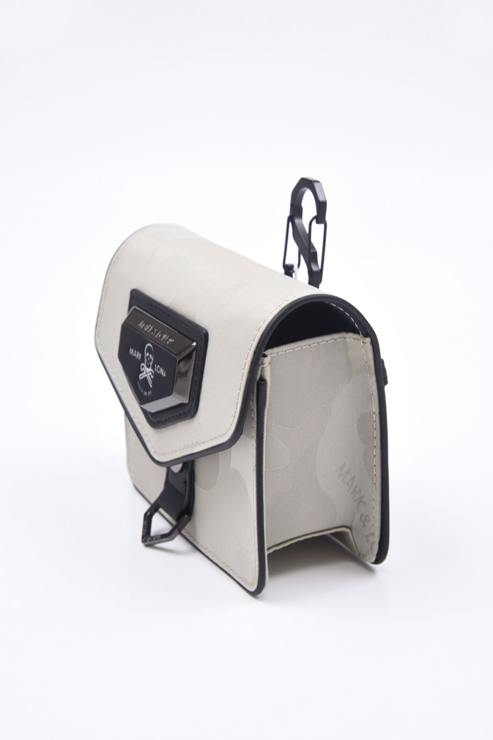 PREMIUM GAUGE SCOPE CASE / コーデュラナイロン レザーパイピング オリジナルカモジャカード スコープケース (アイスグレー)