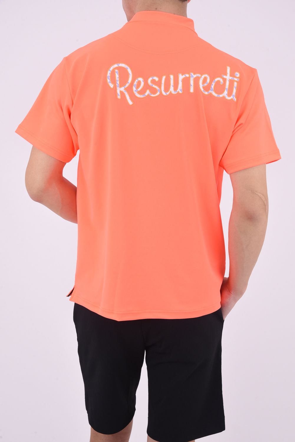 Resurrection - MENS GM APPLIQUE LOW NECK SHIRT / GM アップリケ ローネック Tシャツ ...