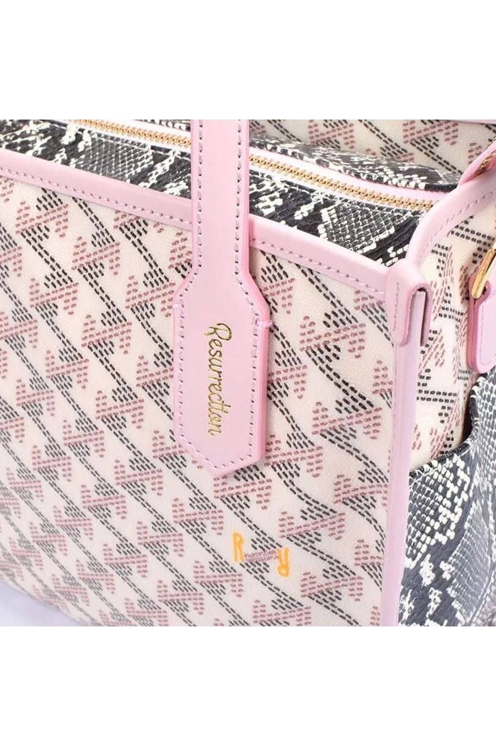 【金田久美子プロモデル】 LANIUS SQUARE MINI PRO (ラニウス スクエア ミニ) / カートバッグ （パイソン）