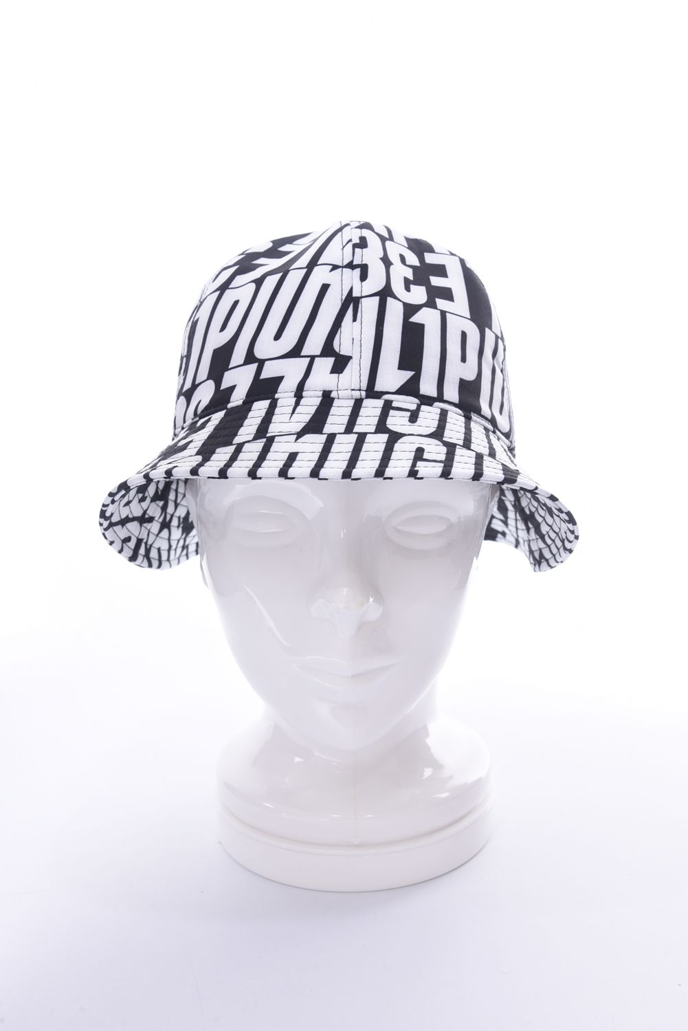METRO HAT / 総柄ロゴ メトロハット ブラック