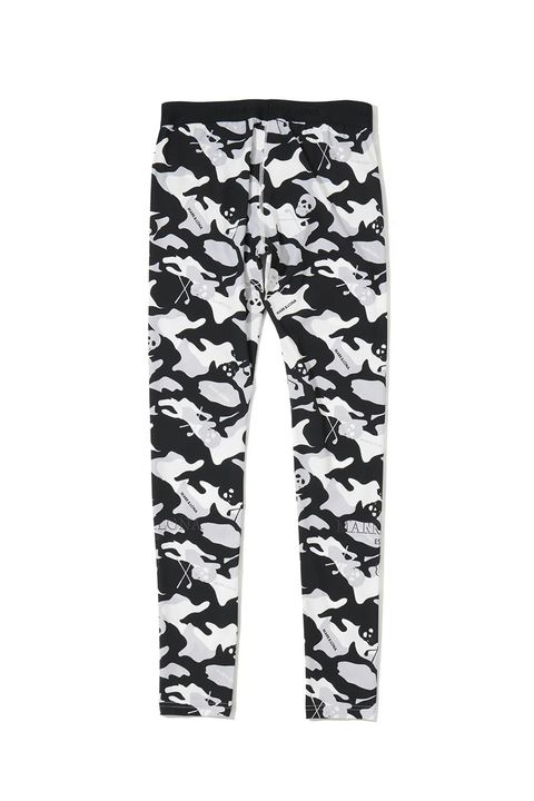 【26SS】 HEC CAMO FIT LEGGINGS PANTS / ブランドロゴプリント タイトフィット レギンスパンツ (カモフラージュ)