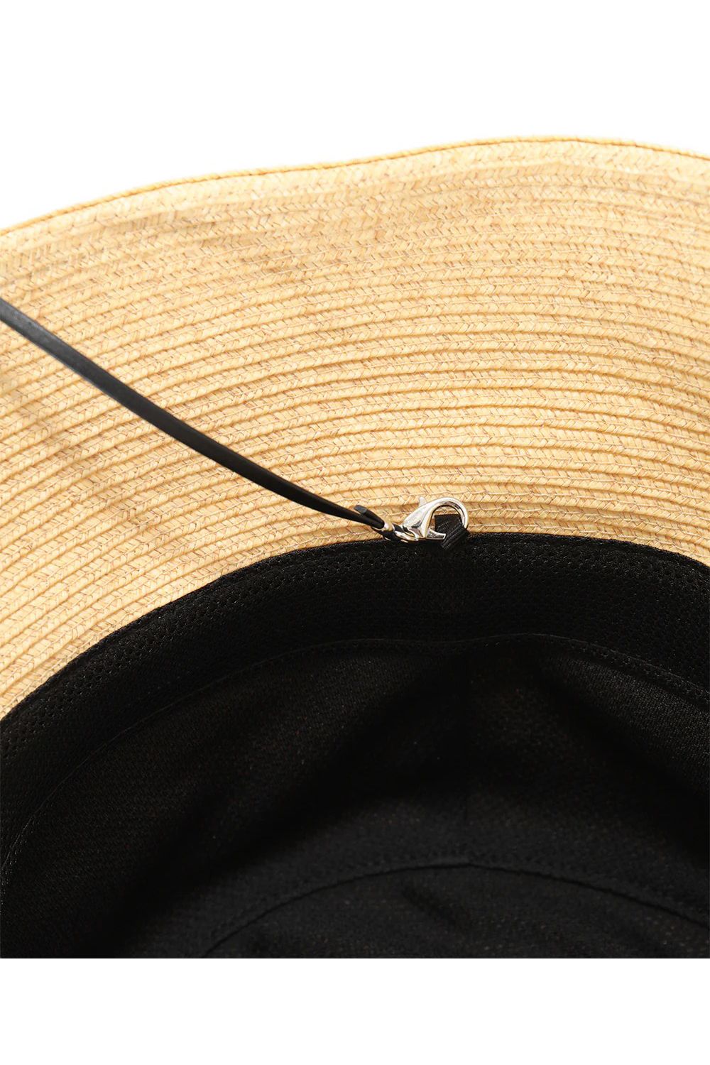 【26SS】 MIRAGE RAFFIA HAT / ラフィア調ペーパー素材 リゾートライク バケットハット (ナチュラル)