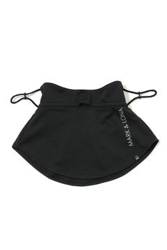【26AW】 UV SHIELD FACE COVER / 接触冷感 UVカット ブランドロゴ フェイスカバー (ブラック)